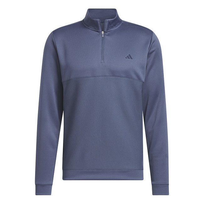 Adidas Golf Ultimate365 Textured Quarter-Zip Top Preloved Ink Small