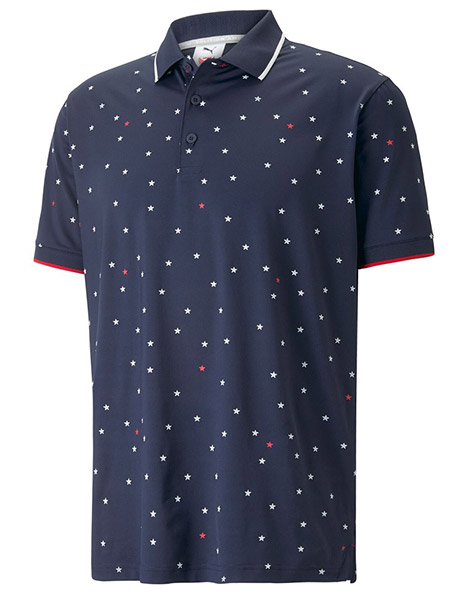 Puma Golf Volition Skylight Polo Navy Blazer-Ski Patrol Small