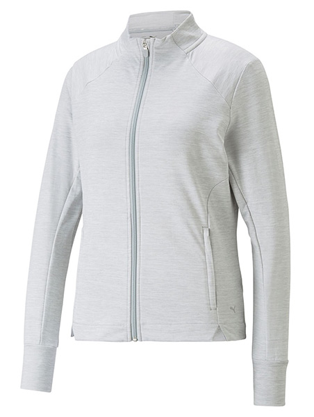 Puma Golf Ladies Cloudspun Heather Full Zip Jacket