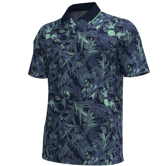 Under Armour Golf Iso-Chill Plant Etching Polo Starlight Medium