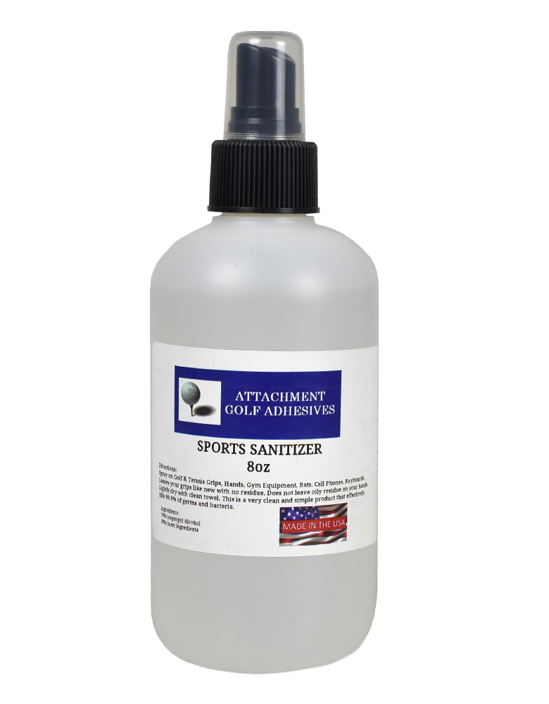 Attachment Golf Adhesives 8 Ounce Sports Sanitizer