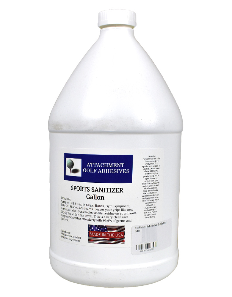 Attachment Golf Adhesives One Gallon Sports Sanitizer