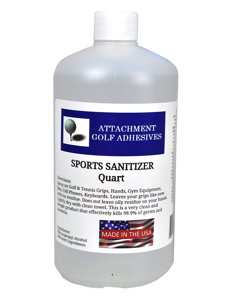 Attachment Golf Adhesives One Quart Sports Sanitizer