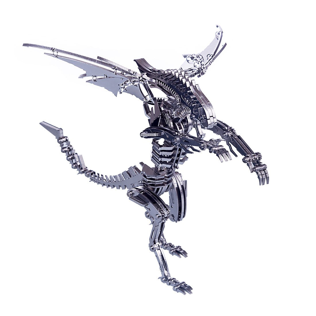 DIY Stainless Steel Metal Alien Puzzle Assembly Model Kit