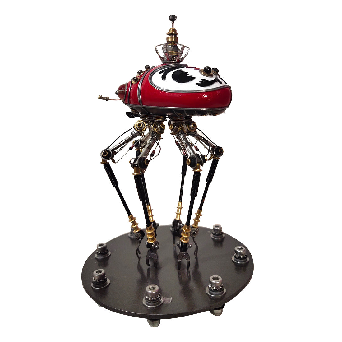 Mechanical Multi-Legs Dharma Beetle Steampunk Bug Insect Sculpture 3D Metal  Assembled Model Kits