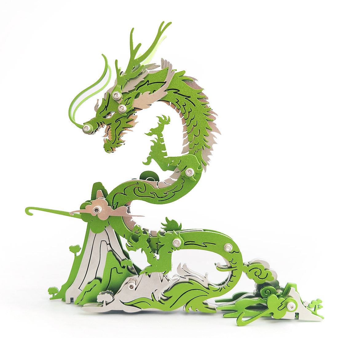 3D Metal Model Assembly DIY Dragon Creative Ornament 90+PCS