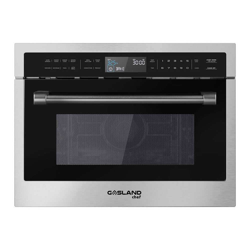 GASLAND Chef 24 Inch 1.6 Cu. Ft. 1000 Watts Digital Display Touch Control Stainless Steel Microwave Oven