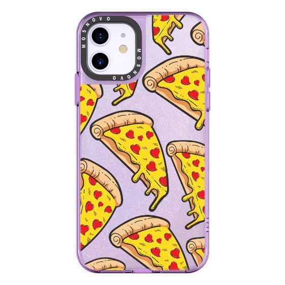 Pizza Glitter Phone Case - iPhone 11 Case