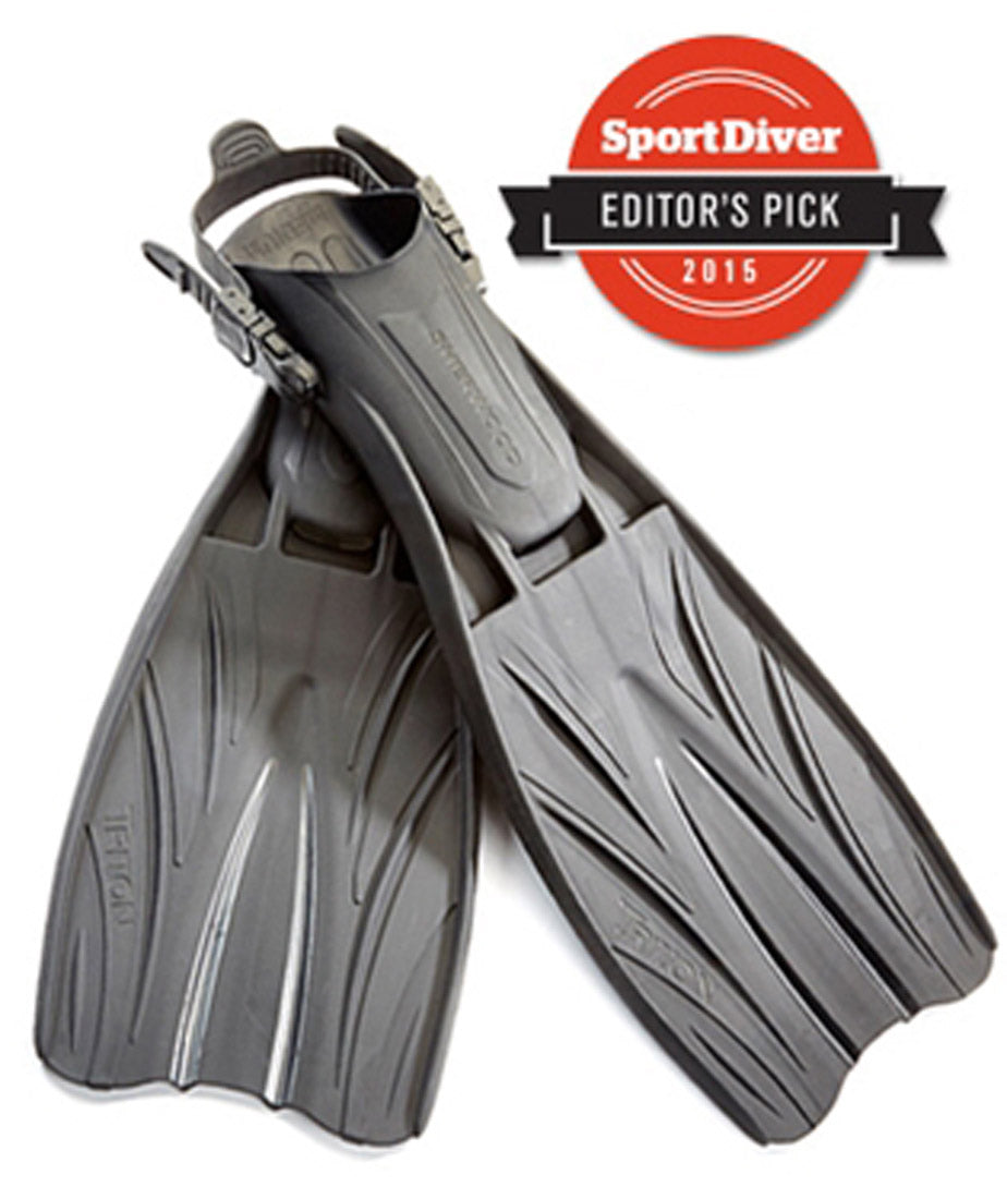 Sherwood Triton Open Heel Adjustable Scuba Diving Fin