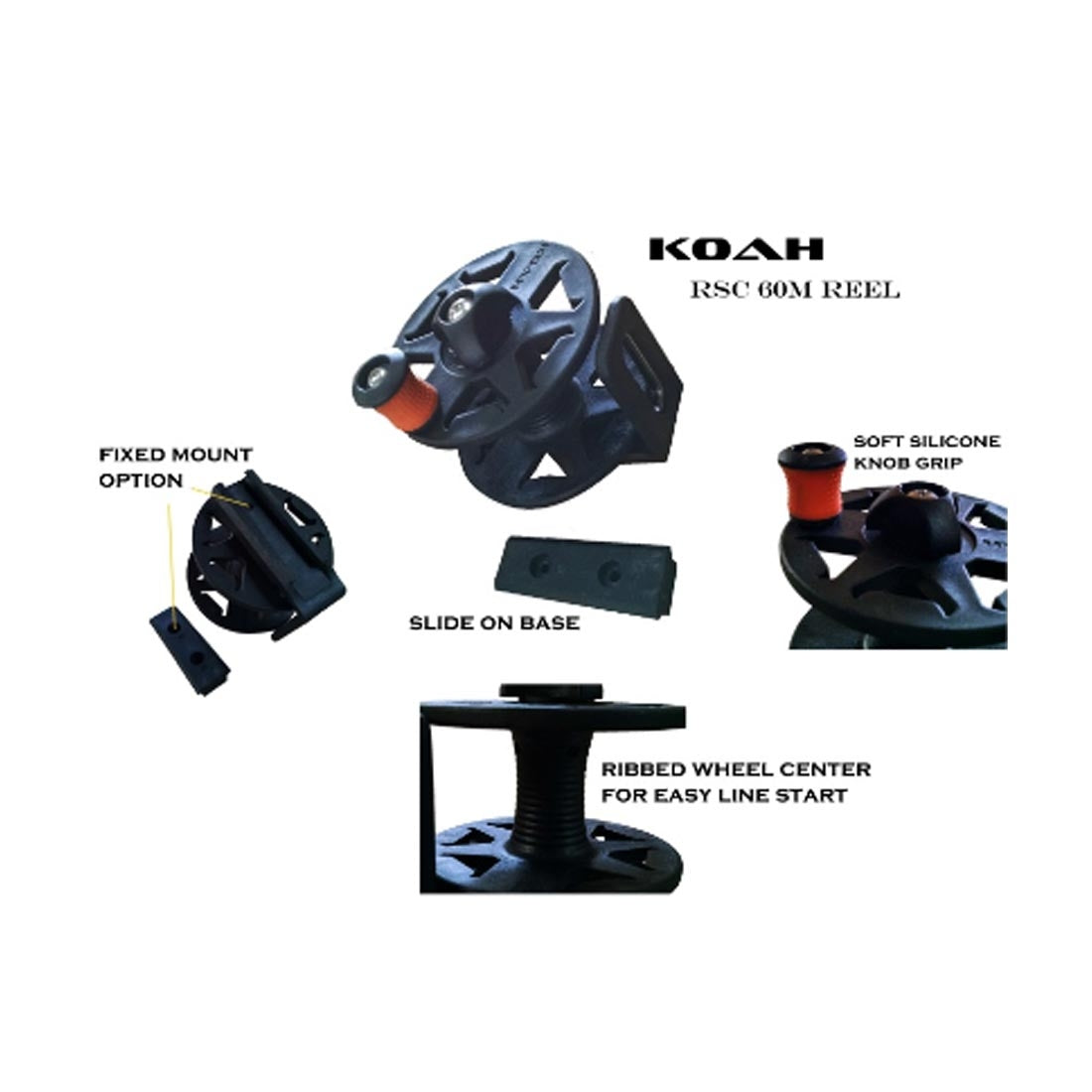 Koah RSC 60M Freediving Spearfishing Speargun Reel