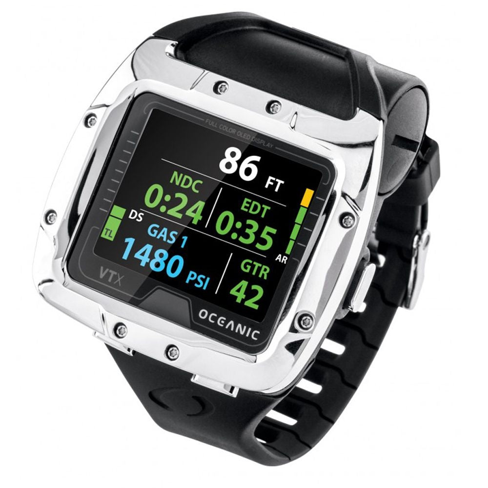 Oceanic VTX Wrist Scuba Diving Computer with USB