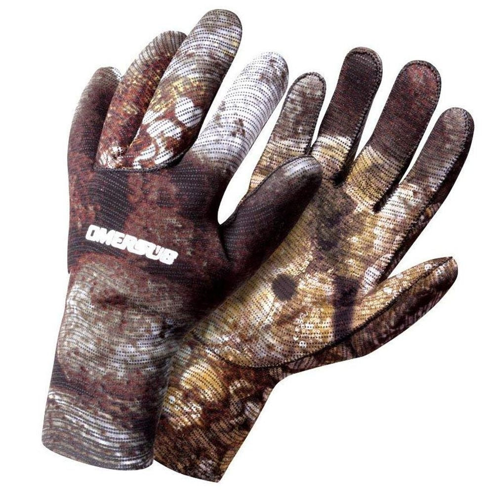 OMER 2mm Real 3D CAMO Gloves for Spearfishing and Freediving