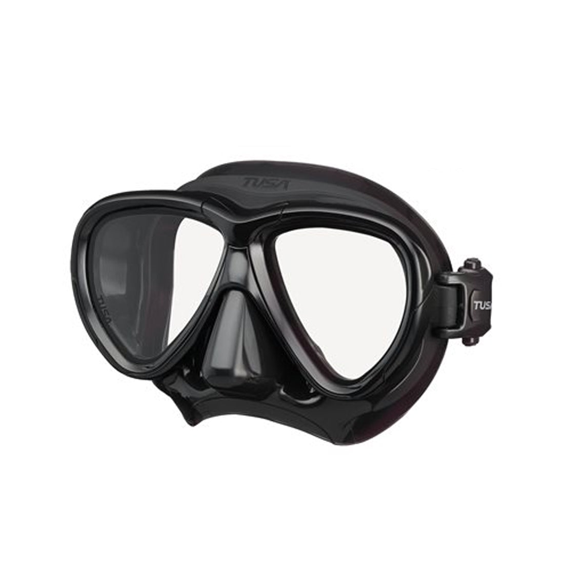 Tusa Intega Round Edge Skirt Silicone Scuba Diving Mask - Prescription Lens Available