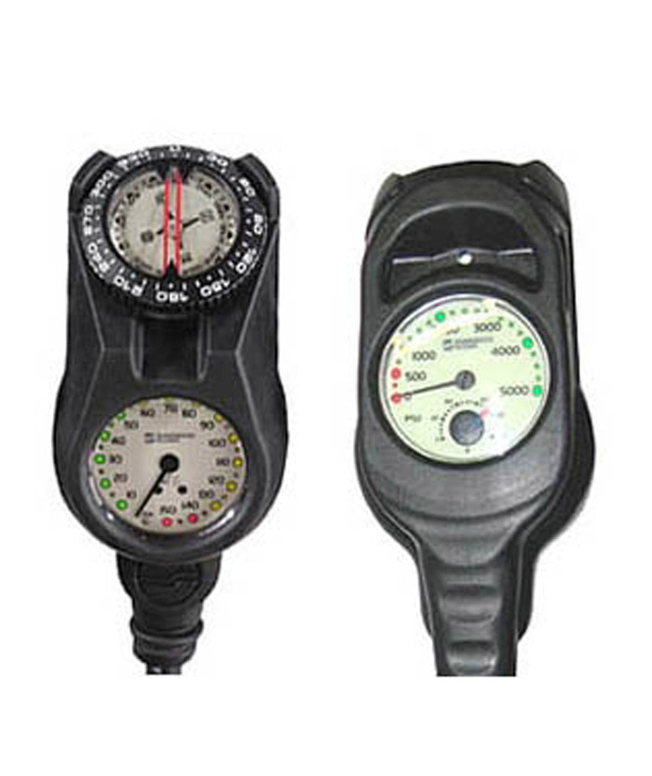 Sherwood Depth (150'), Pressure Gauge & Compass Navigational Console