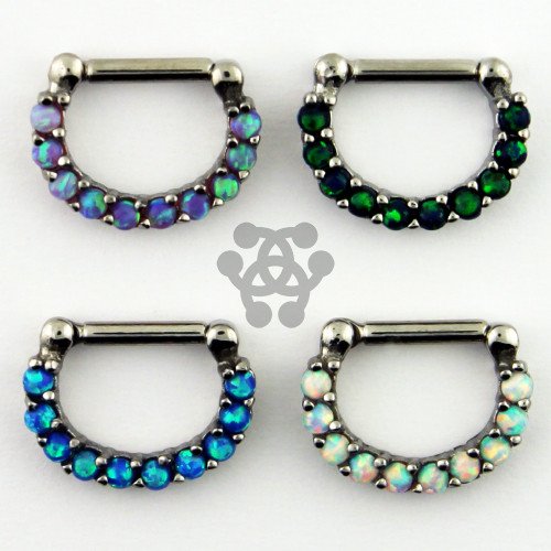 Opal Paved Septum Clicker