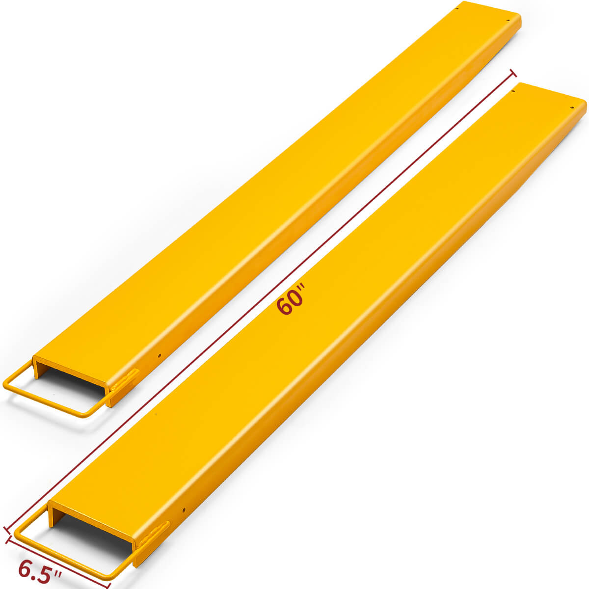 YITAMOTOR 60" Length 5.5" Width Pallet Fork Extension