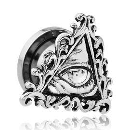 Steel Screw-On Illuminati Plugs