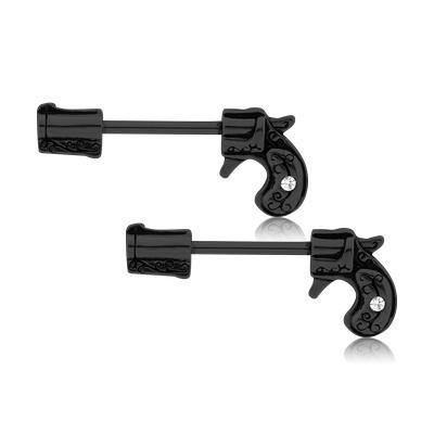 Blackline Pistol Nipple Barbells