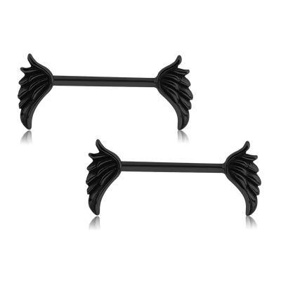 Blackline Wing Nipple Barbells