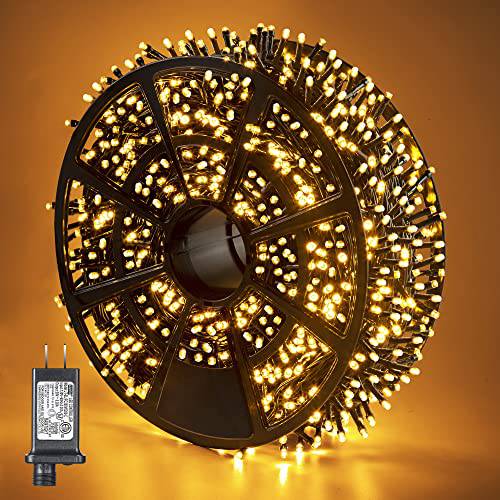 328FT 1000 LEDs Christmas Waterproof String Lights