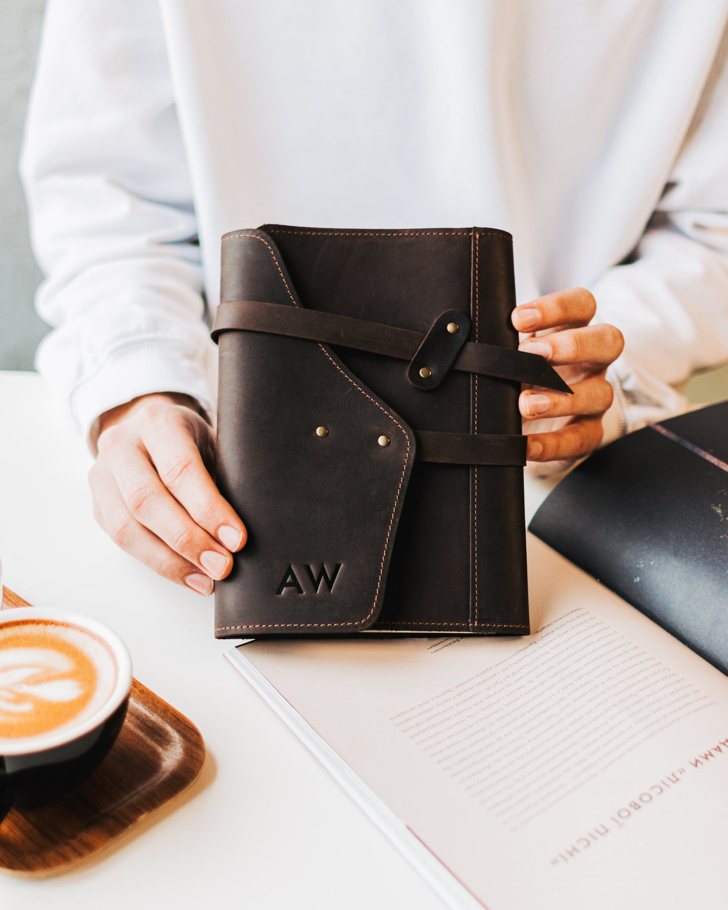 LEATHER JOURNAL EMBOSSED