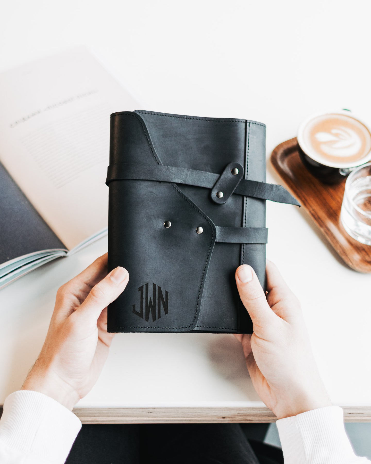 LEATHER JOURNAL ENGRAVED