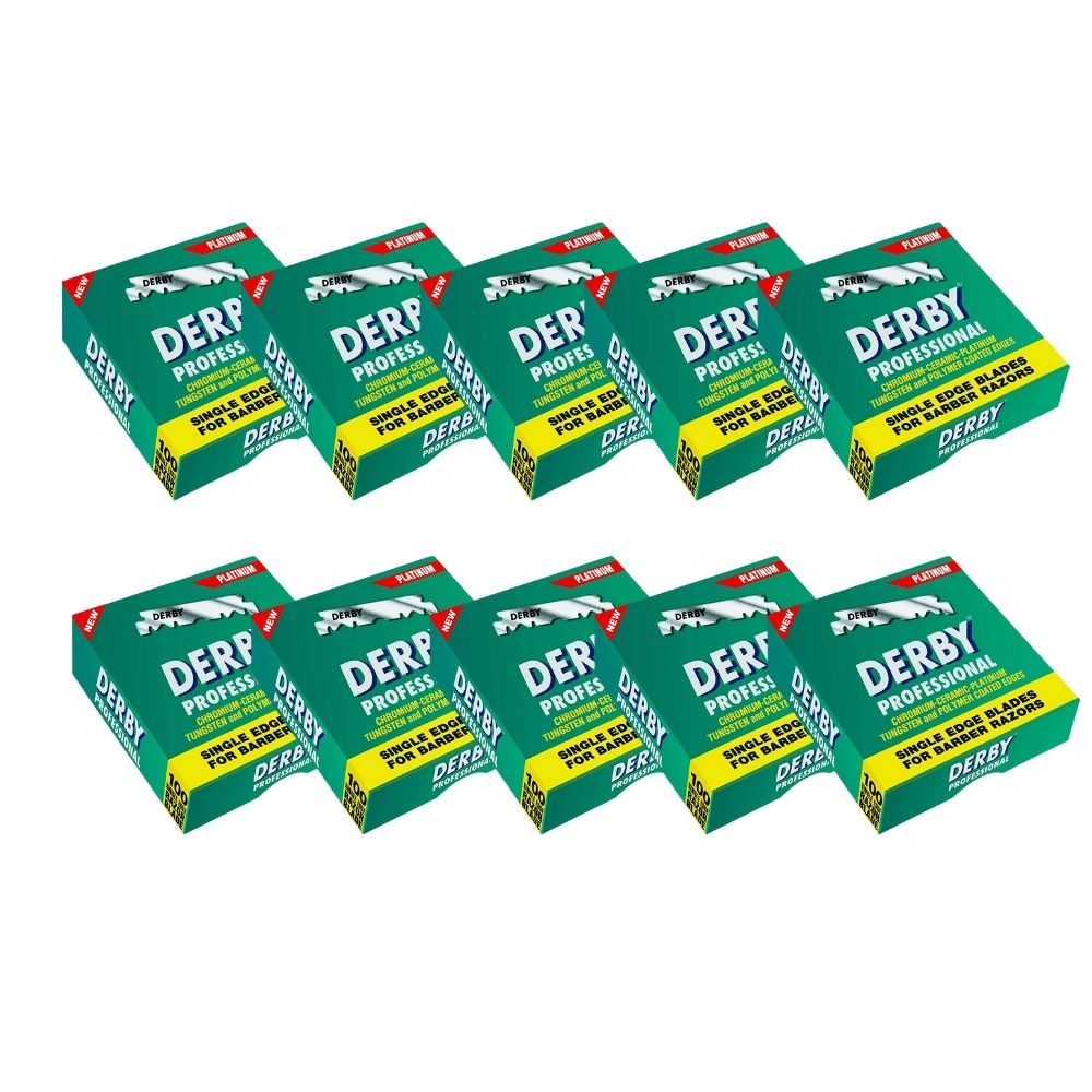 Derby Professional Single Edge Razor Blades - 1000 ct