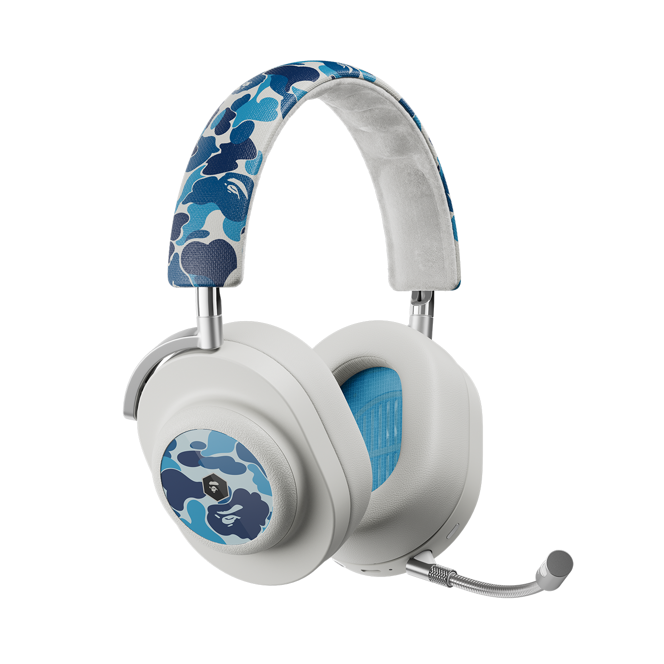 Master & Dynamic® MG20 BAPE® Wireless Headphones - Bape® Blue Camo