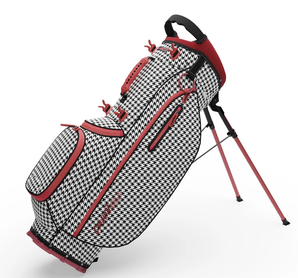 Cravin Golf Luxe Stand Bag Black/White