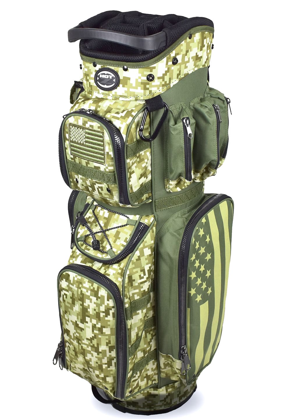 Hot-Z Golf Military Active Duty Cart Bag Camo