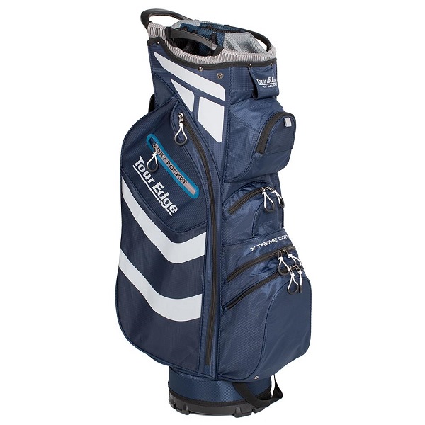 Tour Edge Golf Hot Launch Xtreme 5.0 Cart Bag Navy