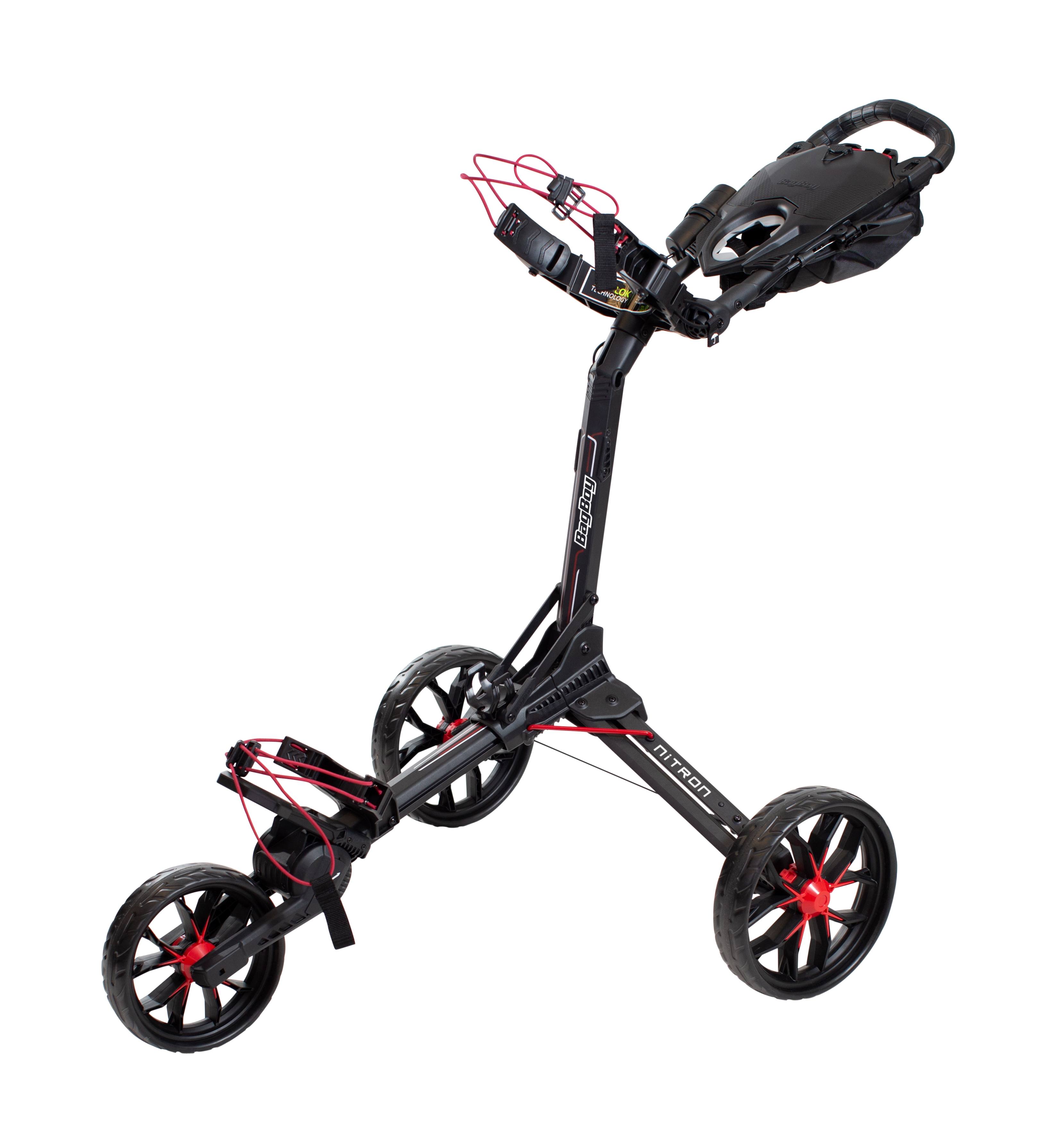 Bag Boy Golf Nitron Auto-Open Push Cart