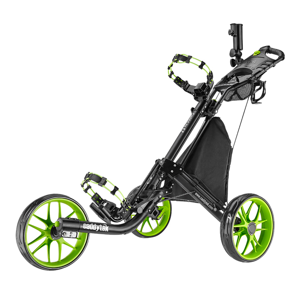 CaddyTek Golf CaddyLite EZ Fold V8 3-Wheel Push Cart