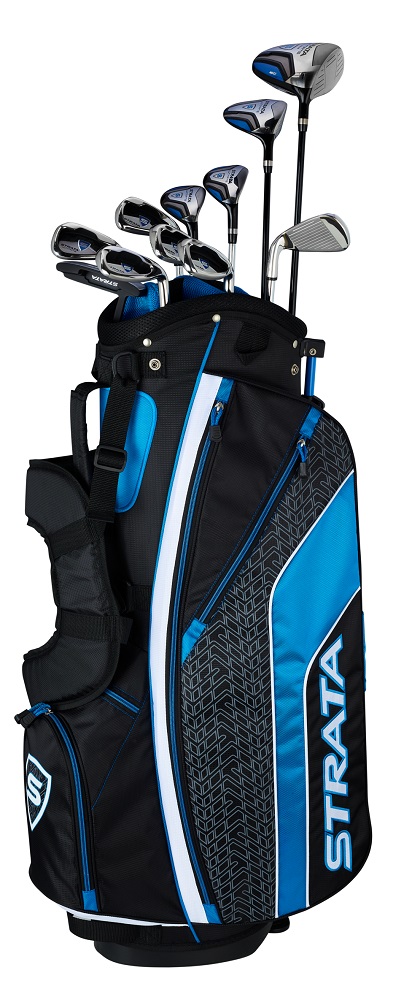 Strata Golf Strata Ultimate 16 Piece Complete Set With Bag Regular Flex