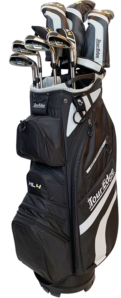 Tour Edge Golf HL4 To Go Complete Set With Bag Regular Flex Graphite