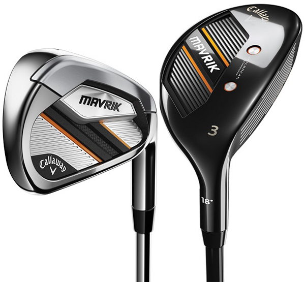 Callaway Golf Mavrik Combo Irons #4, #5 Hybrids 6-PW Regular Flex (Graphite)