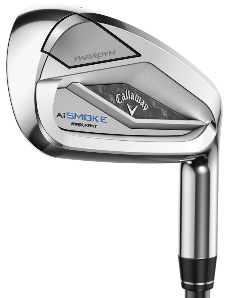 Callaway Golf- Paradym Ai Smoke Max Fast Irons 6-PW/AW/GW/SW Senior Flex