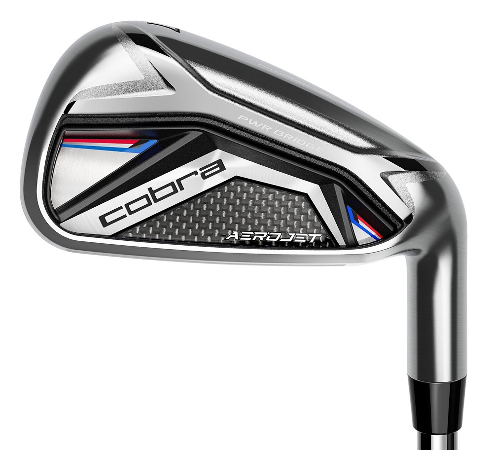 Cobra Golf Aerojet Combo Irons 5H, 6-PW/GW Graphite Senior Flex [KBS PGI]