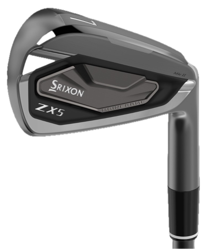 Srixon Golf ZX5 MKII Black Irons Stiff Flex 4-PW