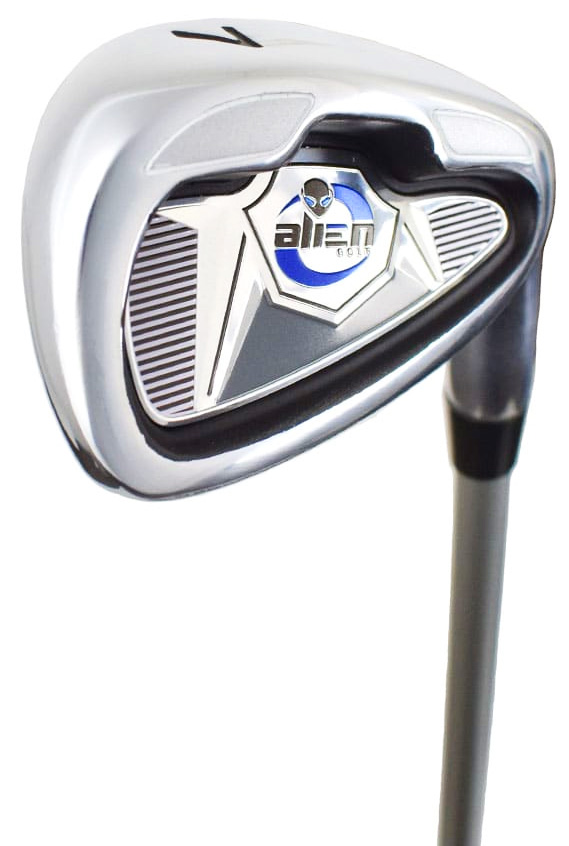 Alien Golf Junior #7 Iron Junior Flex Blue/Gray [Ages 6-8]