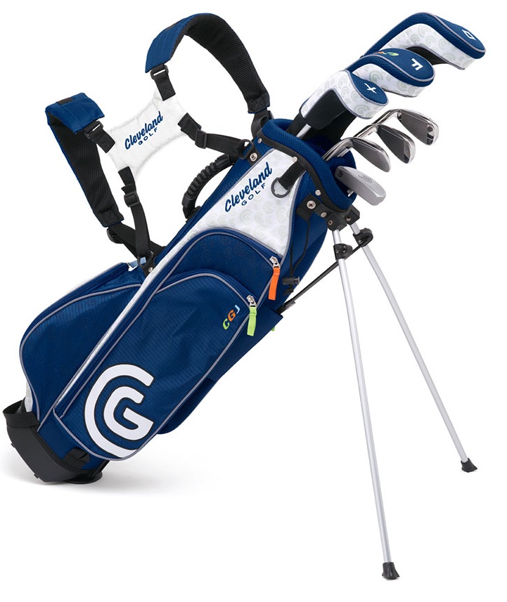 Cleveland Golf- CGJ Junior 8 Piece Set With Bag Large Ages 10-12 [54"-63"]