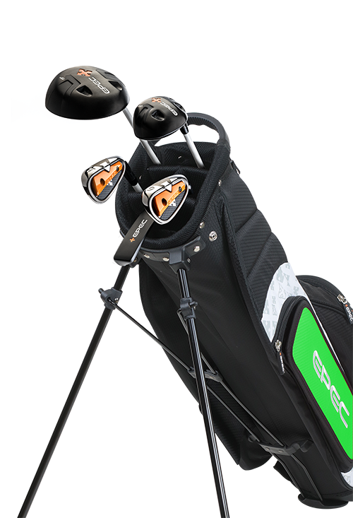 Epec Golf- EPEC Junior Set 1 Small 5 Piece Black/Green [42"-44"]