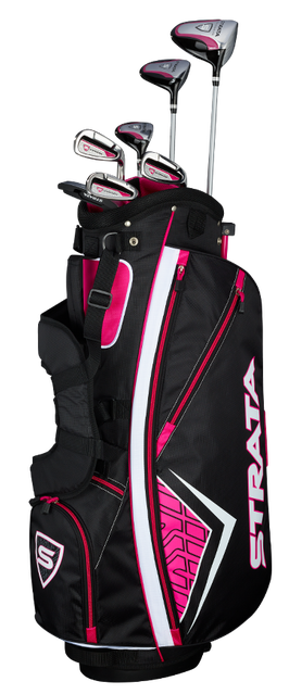 Strata Golf Ladies LH 11 Piece Complete Set With Bag Ladies Flex (Left Handed)