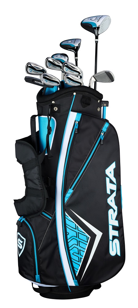 Strata Golf Ladies Strata Plus 14 Piece Complete Set With Bag Ladies Flex