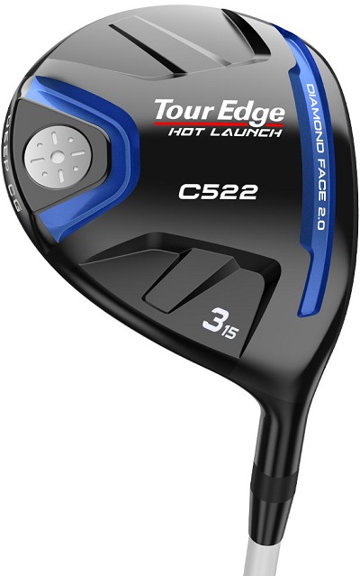 Tour Edge Golf Ladies Hot Launch C522 Fairway Wood 15* #3 Ladies Flex