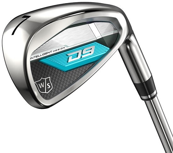 Wilson Golf Ladies Staff D9 Irons 6-PW/GW/SW Ladies Flex