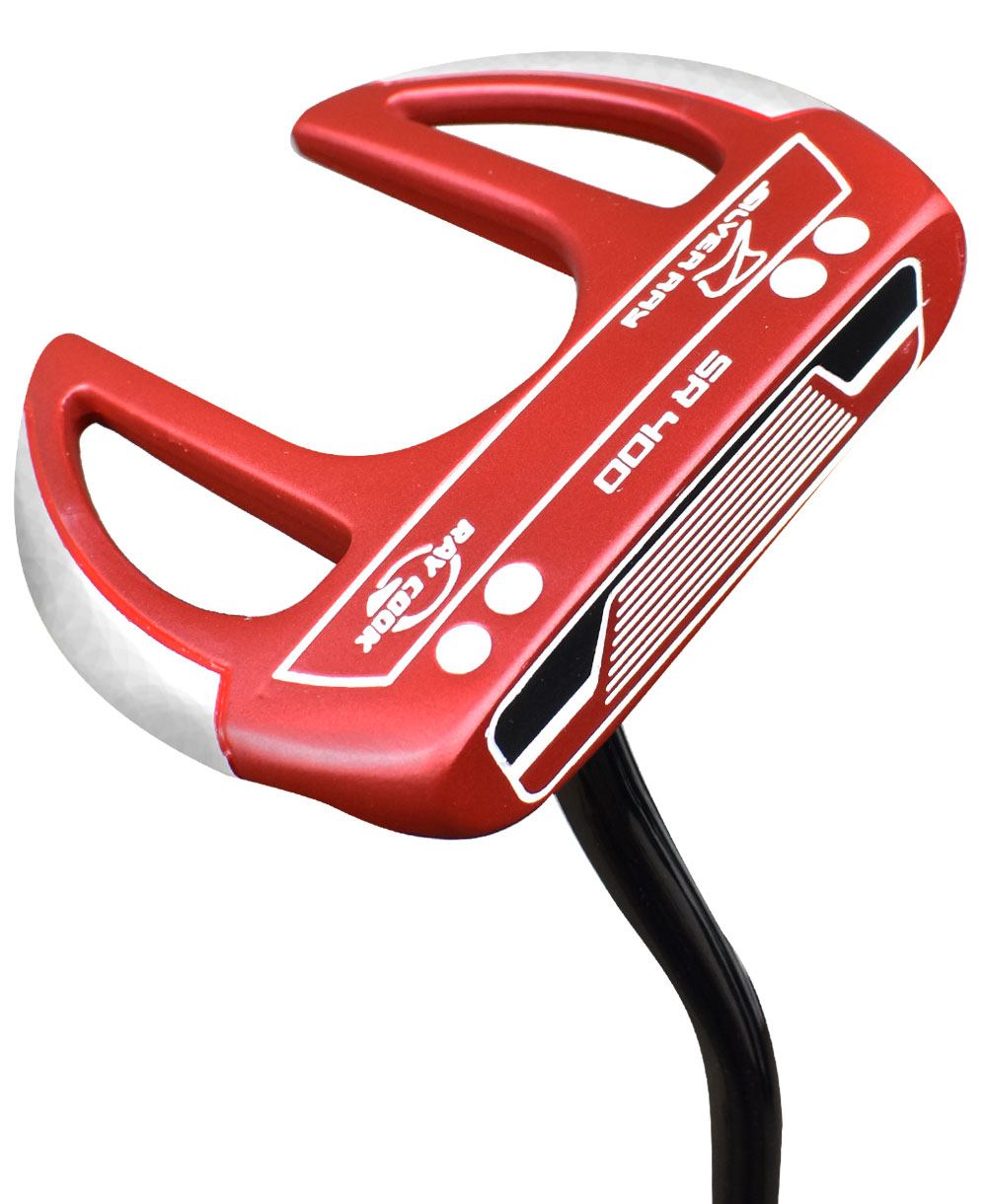 Ray Cook Golf Silver Ray SR400 Limited Edition Red Putter 35"