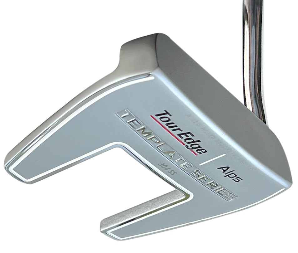 Tour Edge Golf Template Series Silver Alps Putter 34"