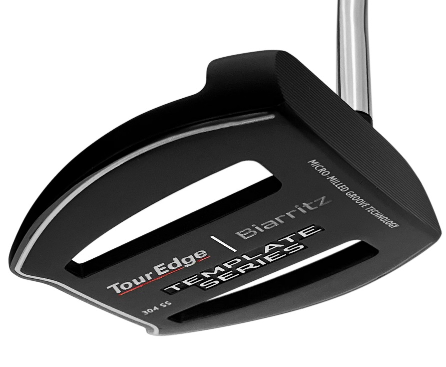 Tour Edge Golf Template Series Black Biarritz Putter 34"