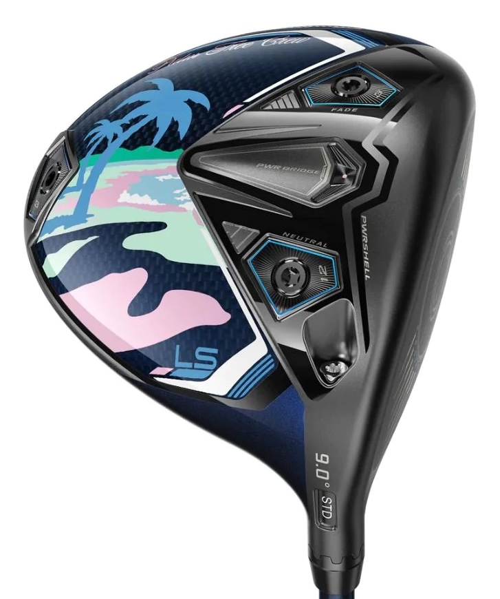 Cobra Golf Dark Speed LS Palm Tree LE Driver 9* Stiff Flex